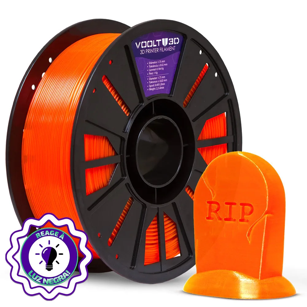 PETG Naranja Neon